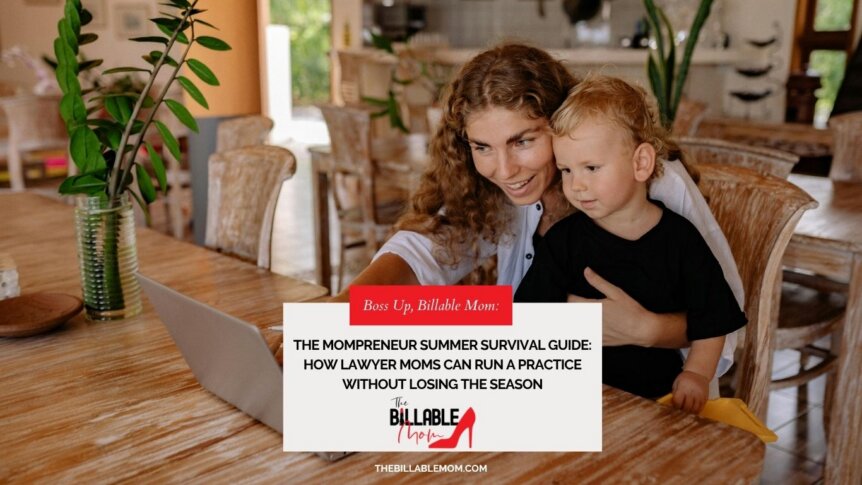 The Mompreneur Summer Survival Guide: How Lawyer Moms Can Run A Practice Without Losing The Season