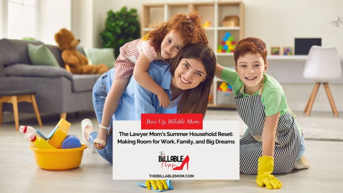 The Lawyer Mom’s Summer Household Reset: Making Room for Work, Family, and Big Dreams